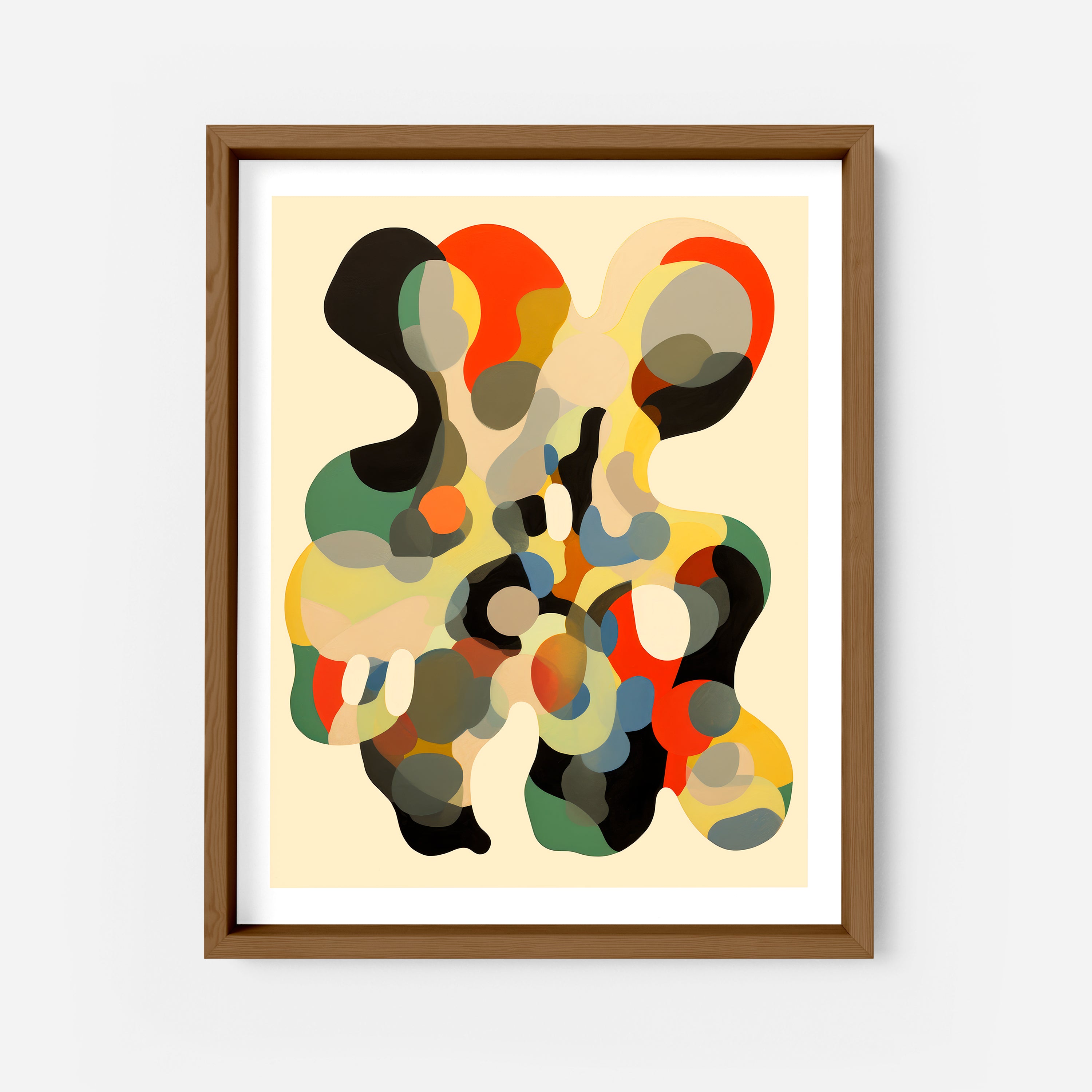 AI Art Print No. 11 - Abstract Organic