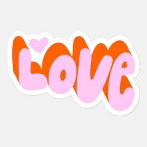 Love Sticker Card