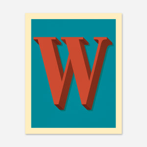 The Letter W - No. 2